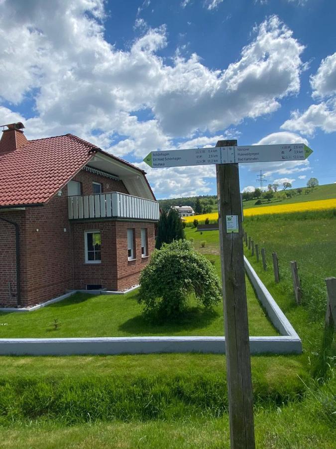 Ferienwohnung Naturblick Schonhagen  외부 사진